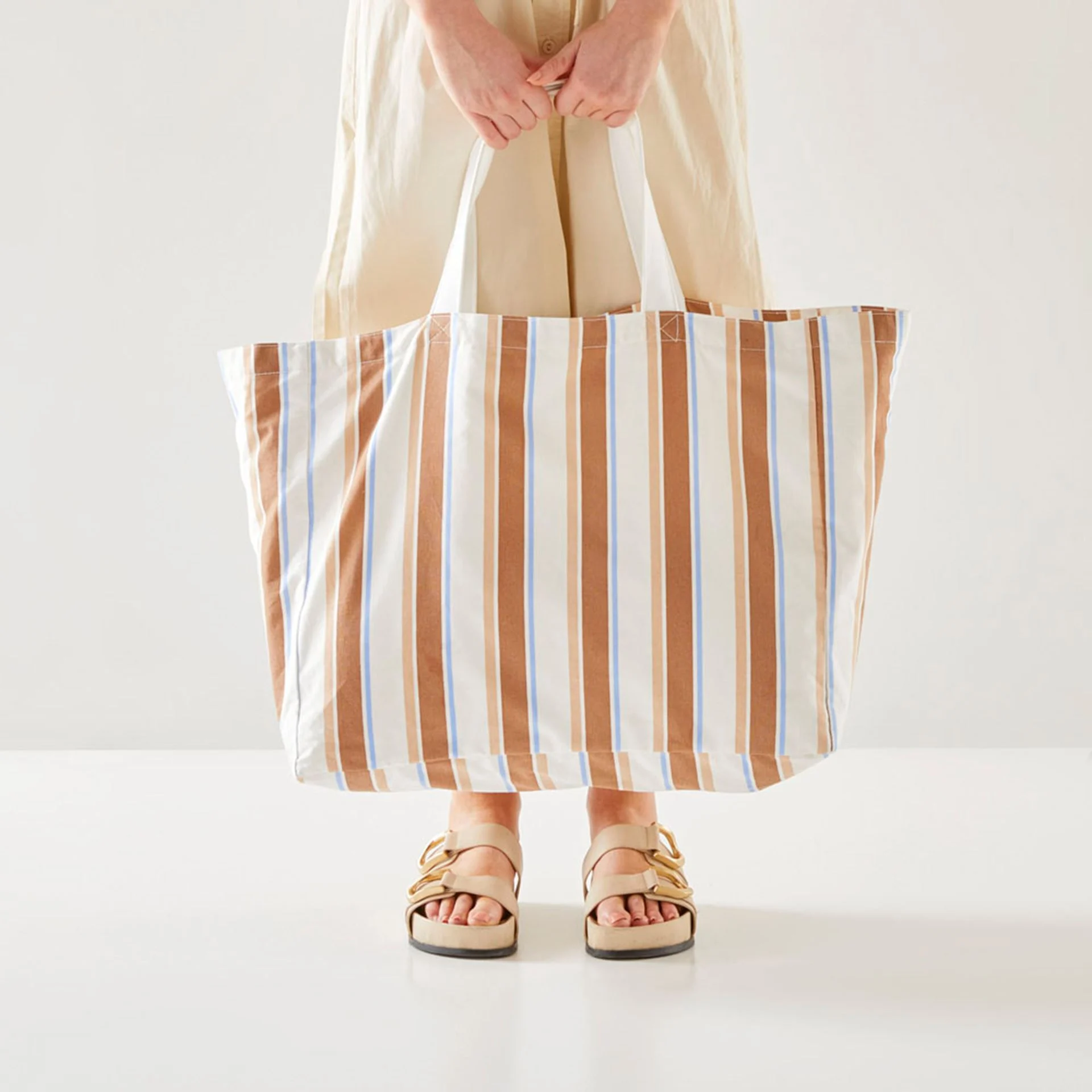 canvas beach bag
