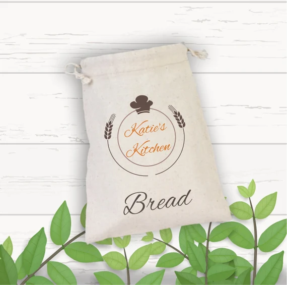 Canvas bread bag