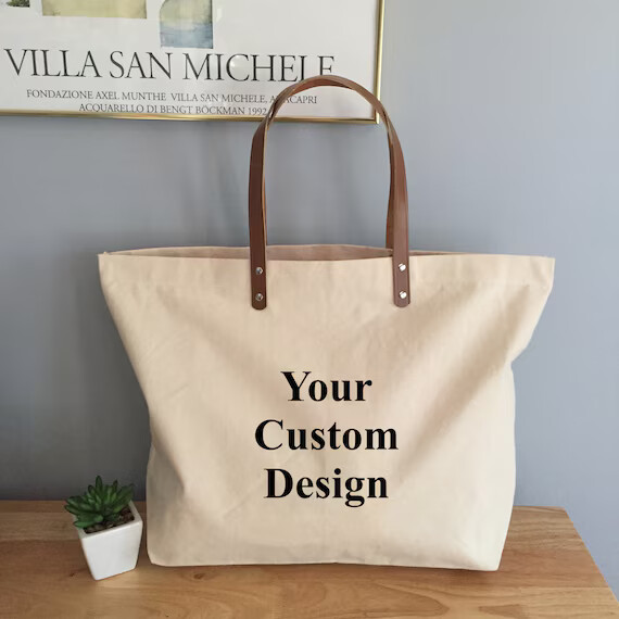 custom canvas bag
