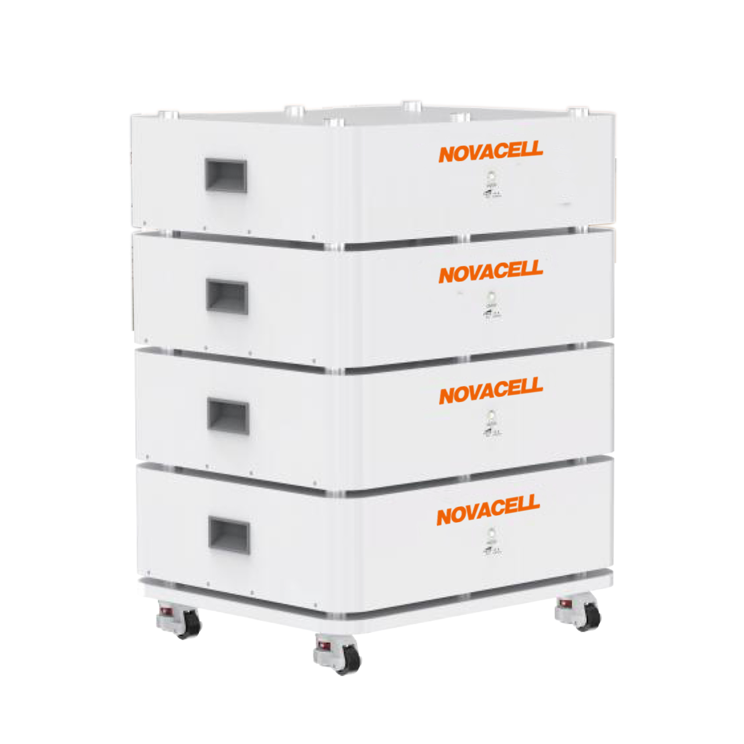 Stacked battery